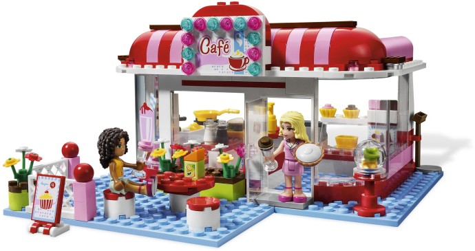 sikring besøgende Bot LEGO 3061 City Park Cafe | Brickset