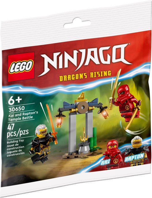 LEGO 30650 Kai and Rapton's Temple Battle