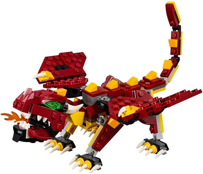 Inventory for 31073-1: Mythical Creatures | Brickset: LEGO set 