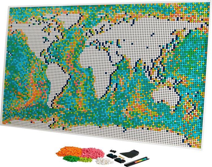 LEGO 31203: World Map | Brickset: LEGO set guide and database
