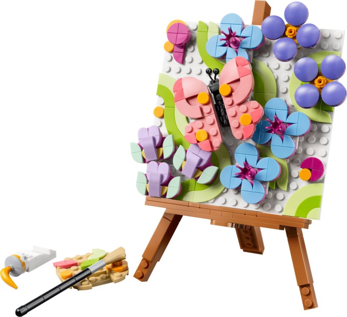 LEGO 31390 Floral Art Painting instructions