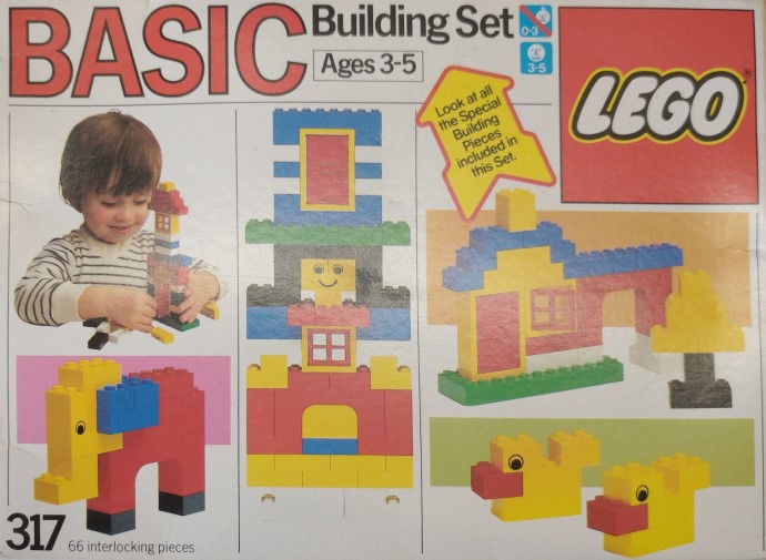 LEGO 317-2 Basic Building Set