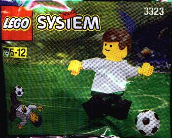 LEGO 3323 German Footballer and Ball