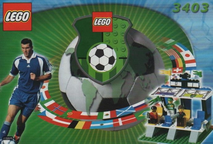LEGO 3403 Fans' Grandstand with Scoreboard