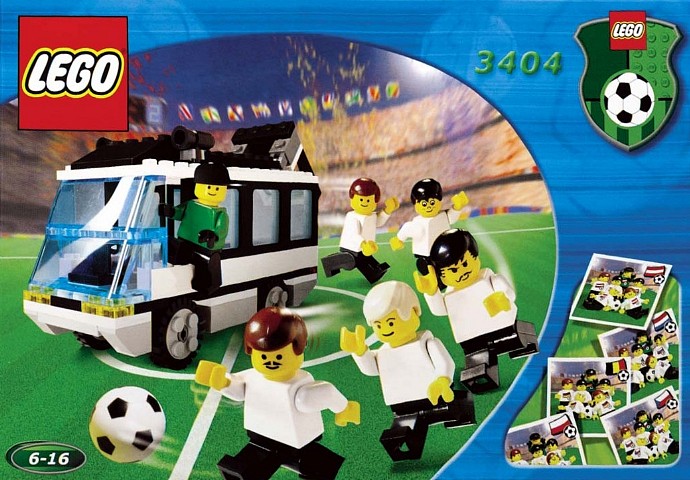LEGO 3404 Black Team Bus