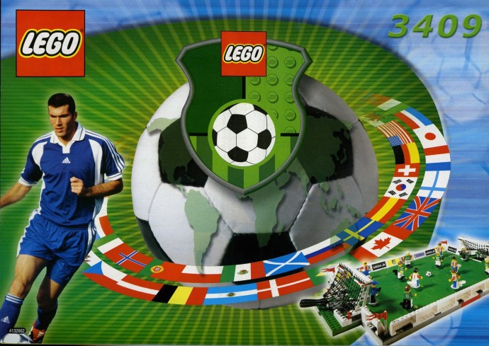 973px196 Figur Minifig Fußball Championship Challenge 3409 y1 # Lego 