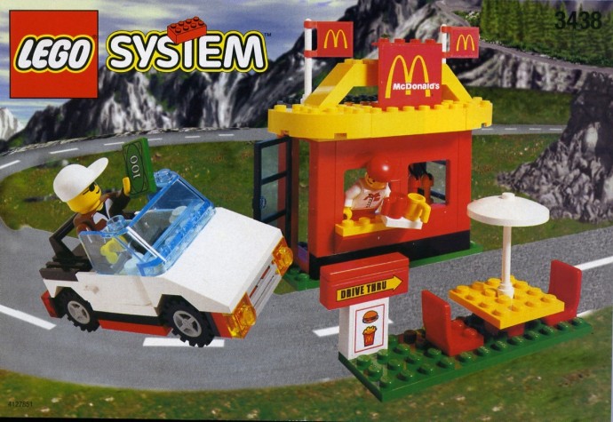 LEGO 3438 McDonalds Restaurant