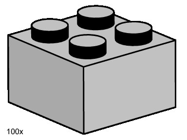 grey lego bricks bulk