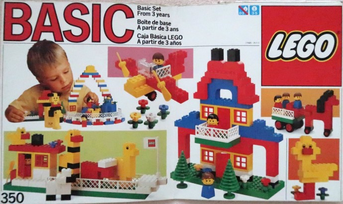 LEGO 350-2 Basic Building Set, 3+