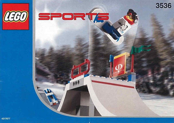 LEGO 3536 Snowboard Big Air Comp