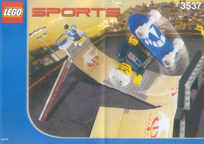 LEGO 3537 Skateboard Vert Park Challenge