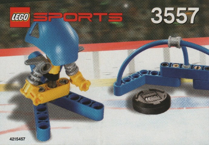 LEGO 3557 Blue Player and Goal
