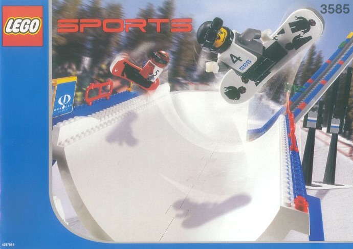 LEGO 3585 Snowboard Super Pipe