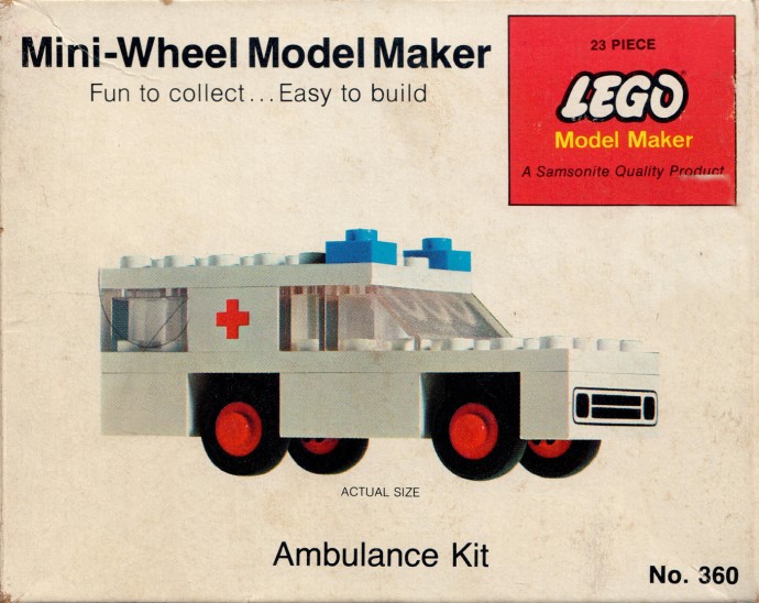 LEGO 360-2 Ambulance Kit