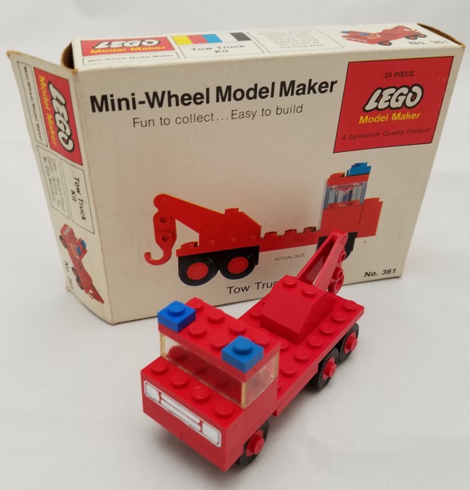 LEGO 361-3 Tow Truck Kit