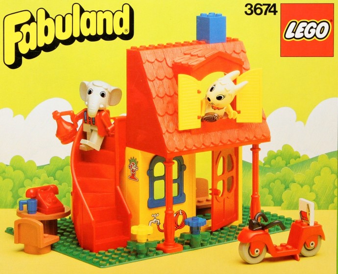 LEGO 3674 Bonnie Bunny's New House