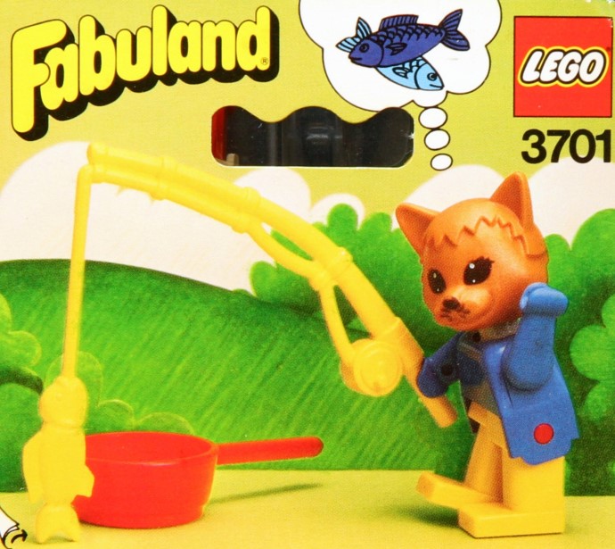 LEGO 3701 Charlie Cat the fisherman