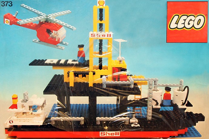 lego oil rig set