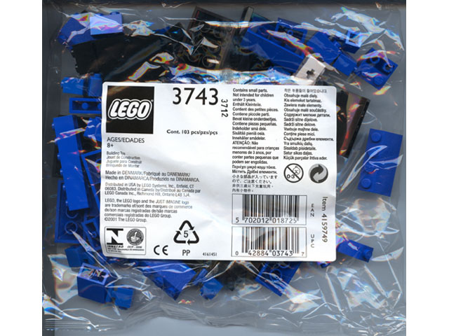 Locomotive Blue Bricks