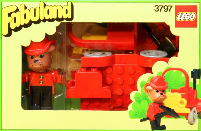 LEGO 3797 Fire Chief Boris Bulldog