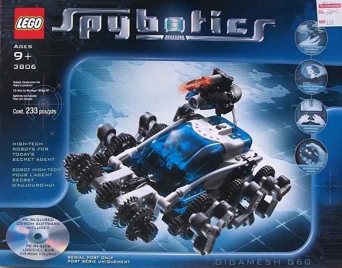 Jolly materiale kradse LEGO Spybotics | Brickset