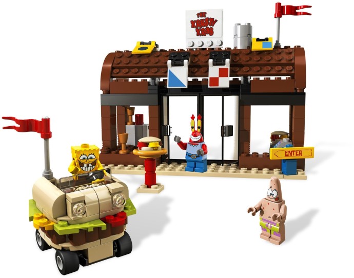 SPONGEBOB LEGO 3833 MINI FIG / MINI FIGURE SPONGEBOB SQUAREPANTS 
