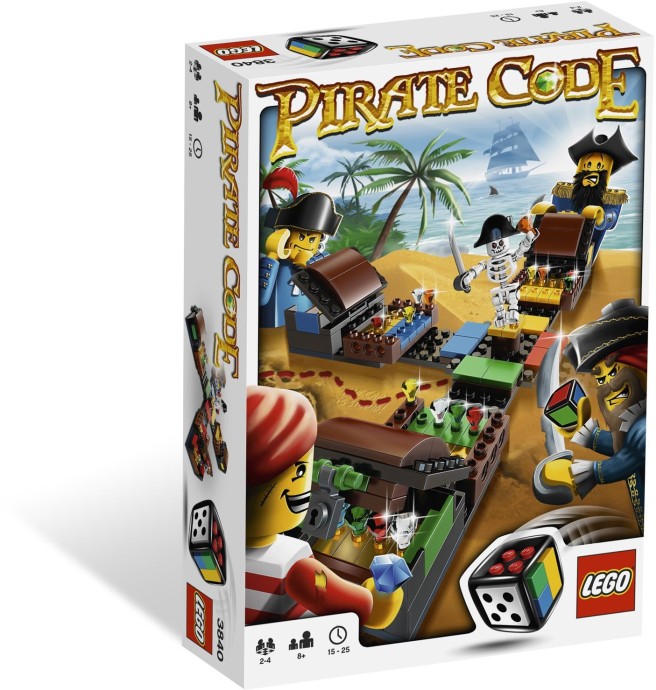 LEGO 3840 Pirate Code