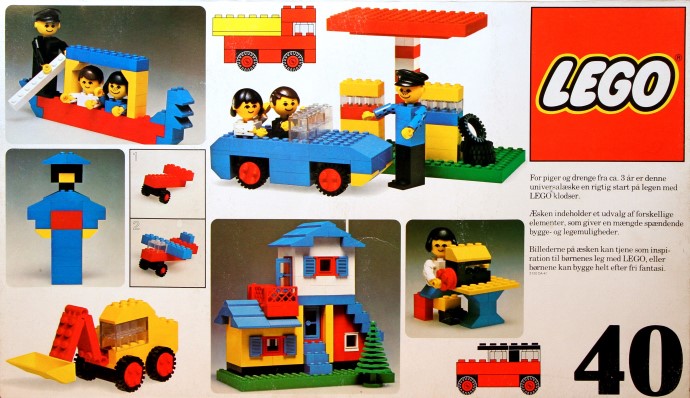 LEGO 40 Basic Building Set, 3+