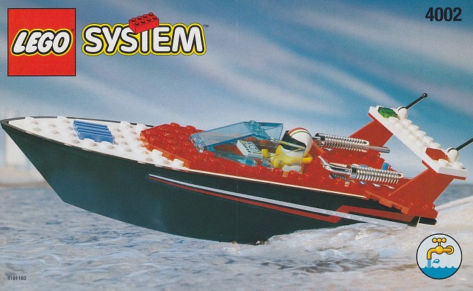 speedboat lego