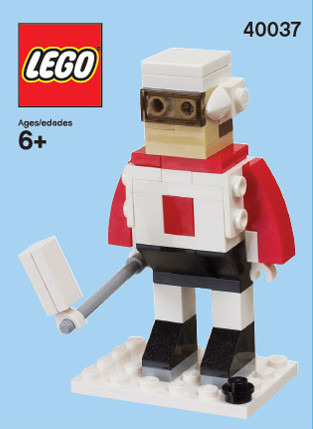 LEGO 40037 Hockey player