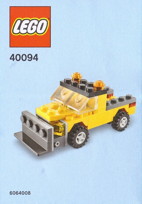 LEGO 40094 Snowplough