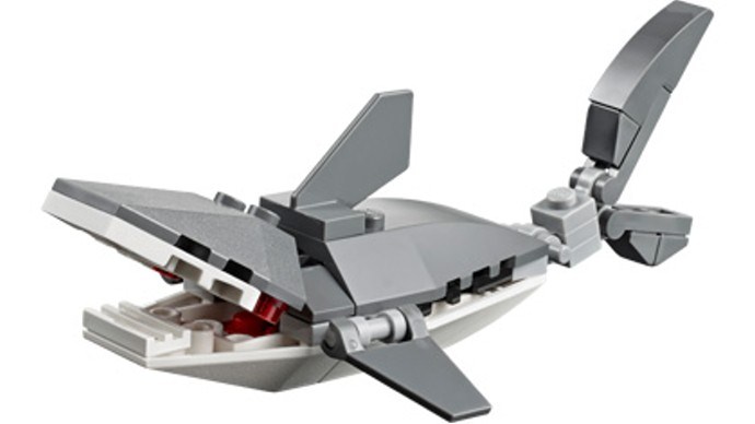 Flatter Suspect Funny 40136: Shark | Brickset: LEGO set guide and database