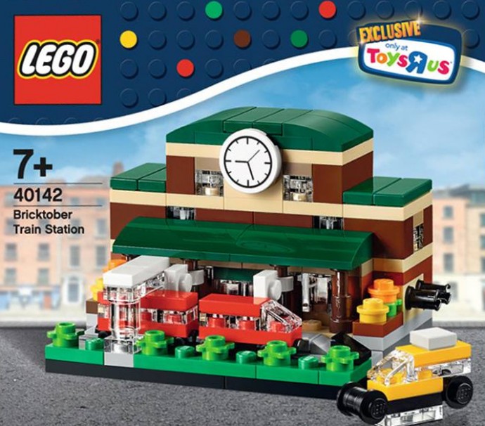LEGO 40142 Bricktober Train Station