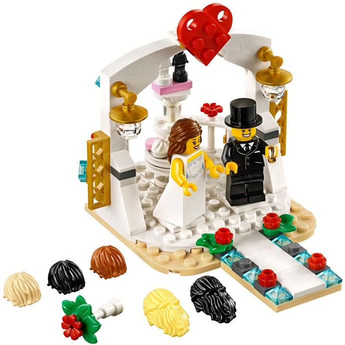 2018 LEGO Wedding Favor Set #40197 