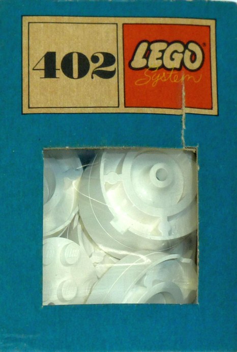 LEGO 402-2 White Turntables