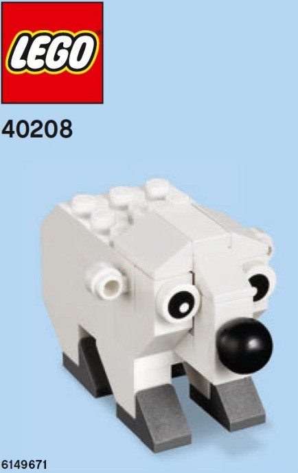 LEGO 40208 Polar Bear