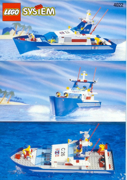 LEGO 4022 C26 Sea Cutter