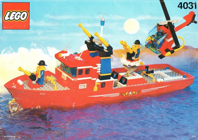 LEGO 4031 Firefighter