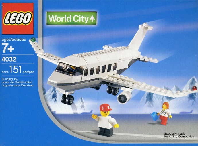 LEGO 4032-10 Holiday Jet (Austrian Air Version)