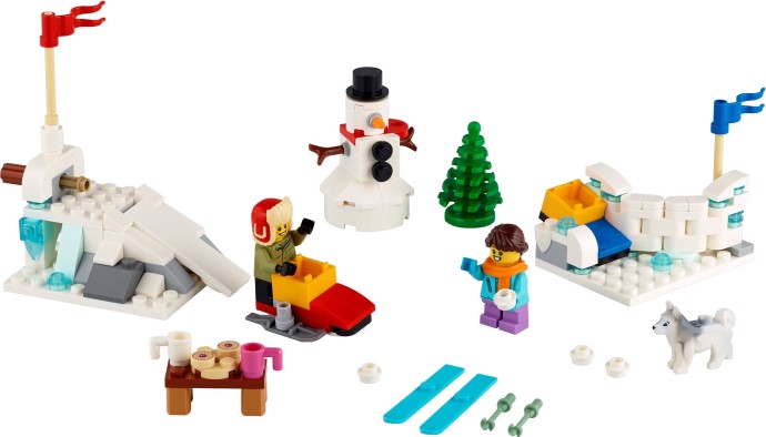 LEGO 40424 Winter Snowball Fight