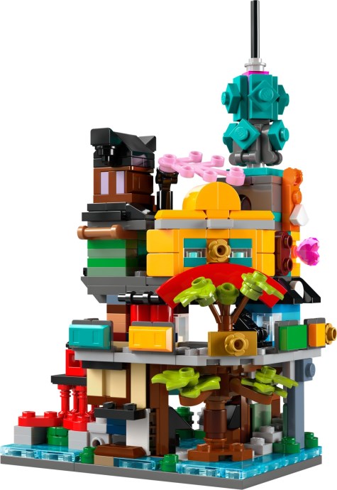 Micro NINJAGO City Gardens 