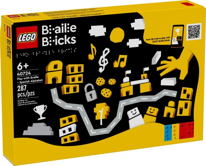LEGO 40724 Play with Braille - Spanish Alphabet