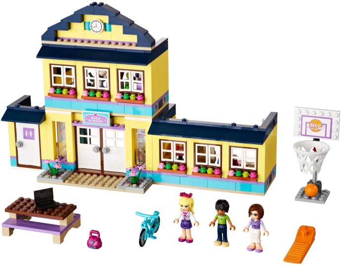 Selskabelig Ødelægge Ananiver LEGO 41005 Heartlake High | Brickset