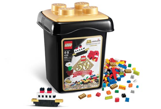 LEGO 4105-2 50th Anniversary Bucket