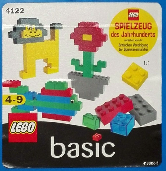 LEGO 4122 Basic Building Set, 4+