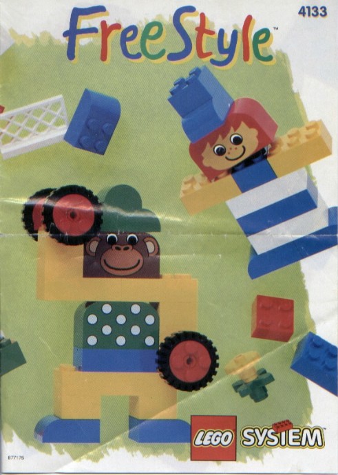 LEGO 4133 Freestyle Bucket, 3+