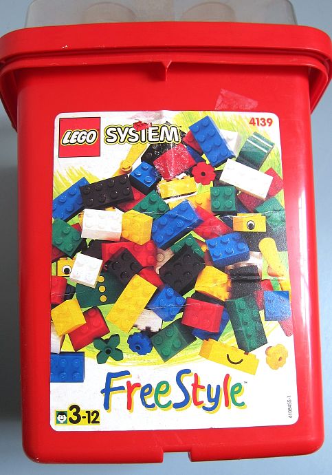 LEGO 4139 Freestyle Bucket, 3+