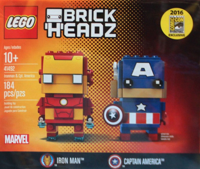 LEGO 41492 Iron Man & Captain America