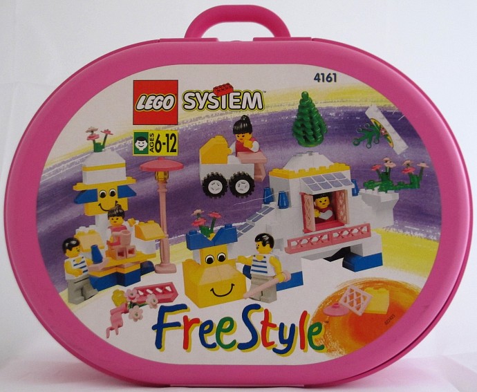LEGO 4161 Girl's Freestyle Suitcase, 6+