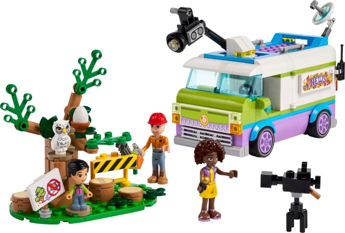 LEGO 41749 Newsroom Van